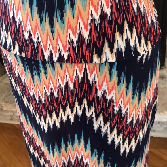 Forever Heather Aztec Maxi Skirt - Picture 2 of 6